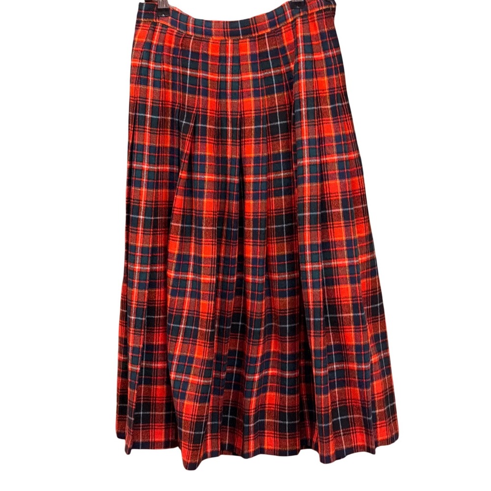 Vintage Pendleton Wool MacinnesTartan Skirt Dark Academia Preppy Heritage Winter